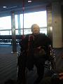 Great Grandma at Seattle airport 2